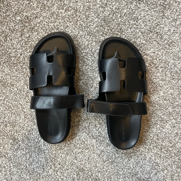 Ortho Walks: The Rome Sandals, Black, size 9 - Picture 4 of 6